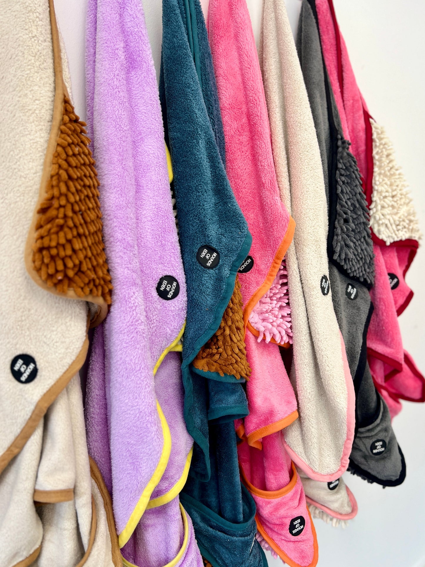 Blushing Leopard - Dog Towel + Carry Bag - The Bark Market