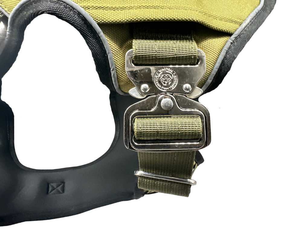 The No Pull Ultimate BTactical™ Harness | Khaki Green - The Bark Market