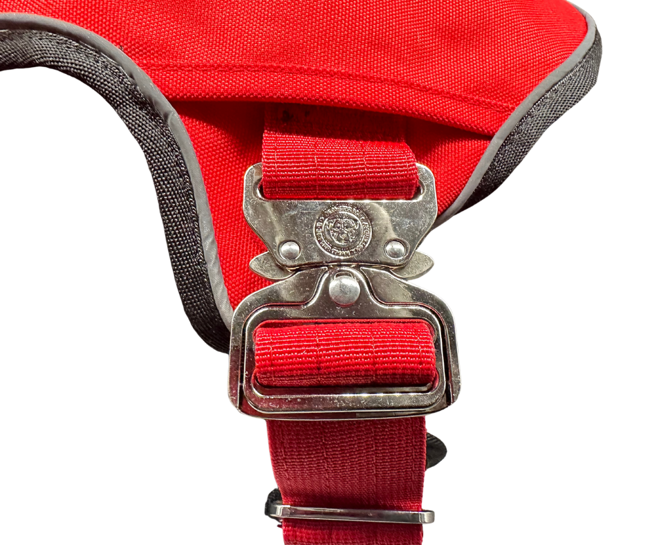 The No Pull Ultimate BTactical™ Harness | Citrus Red - The Bark Market