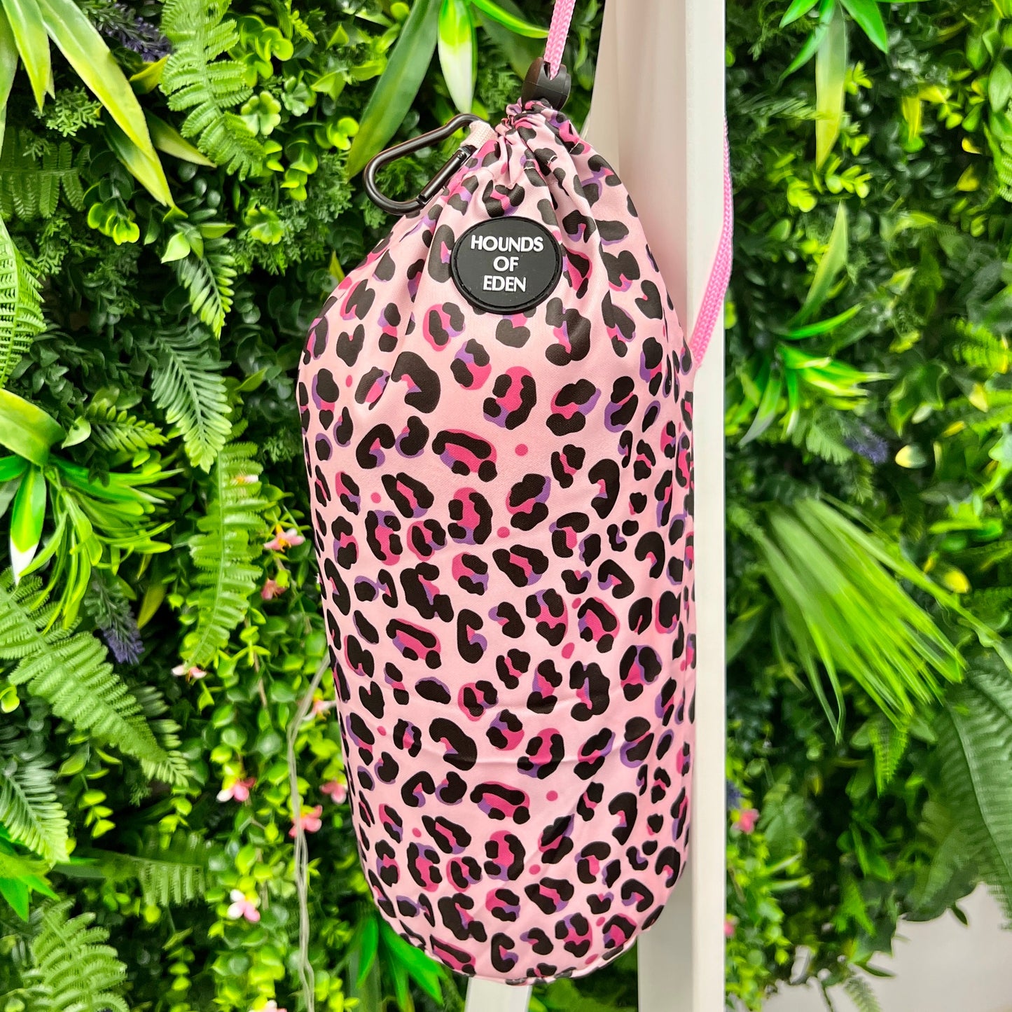 Blushing Leopard - Dog Towel + Carry Bag - The Bark Market