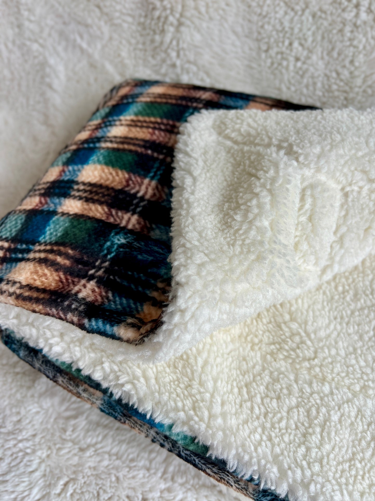 Oak Forest Plaid Snuggle Blanket - The Bark Market