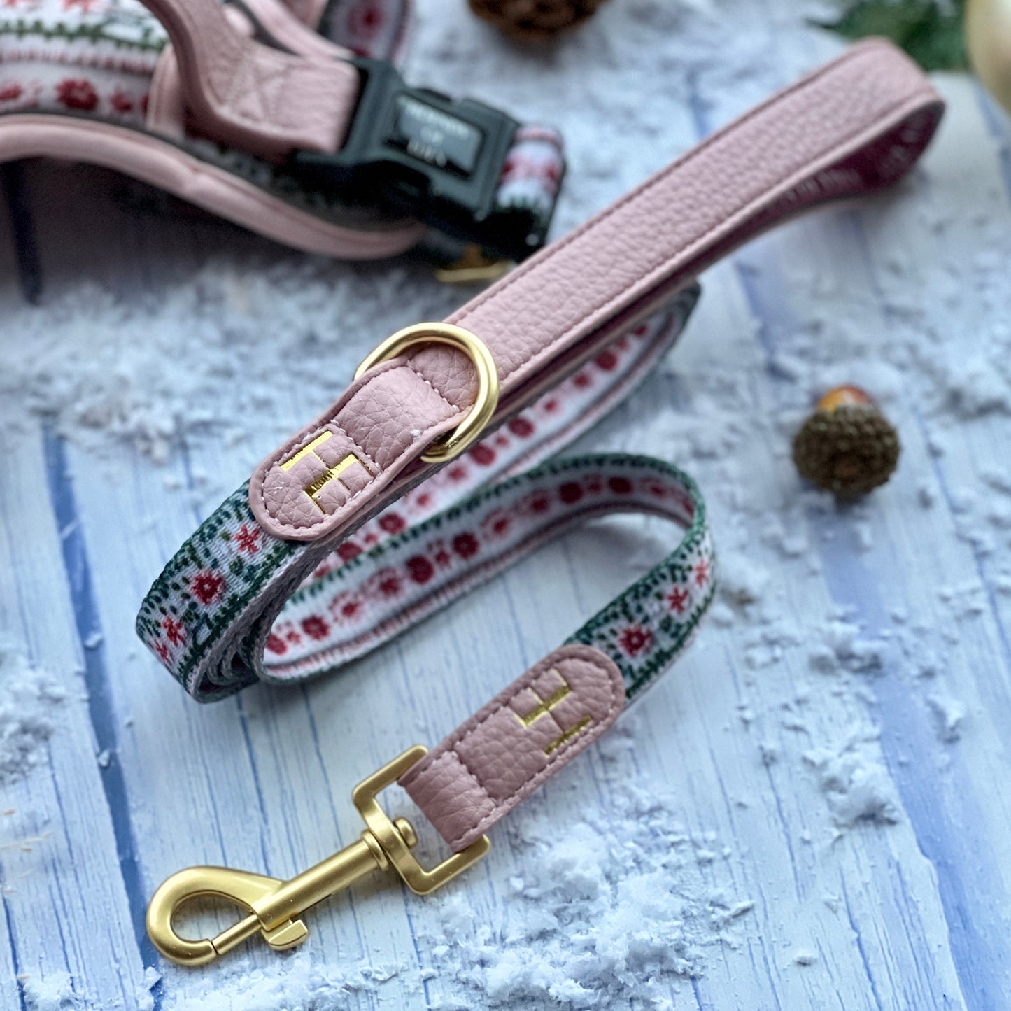 Bella's Jumper Dog Collar + Tag Holder - The Bark Market