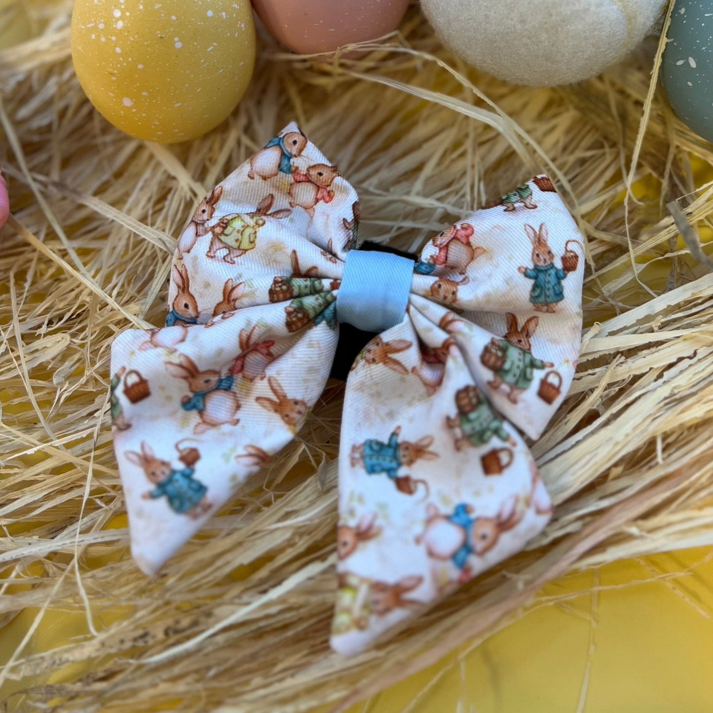 Bunny Tales - Blue, Sailor Bow Tie - The Bark Market