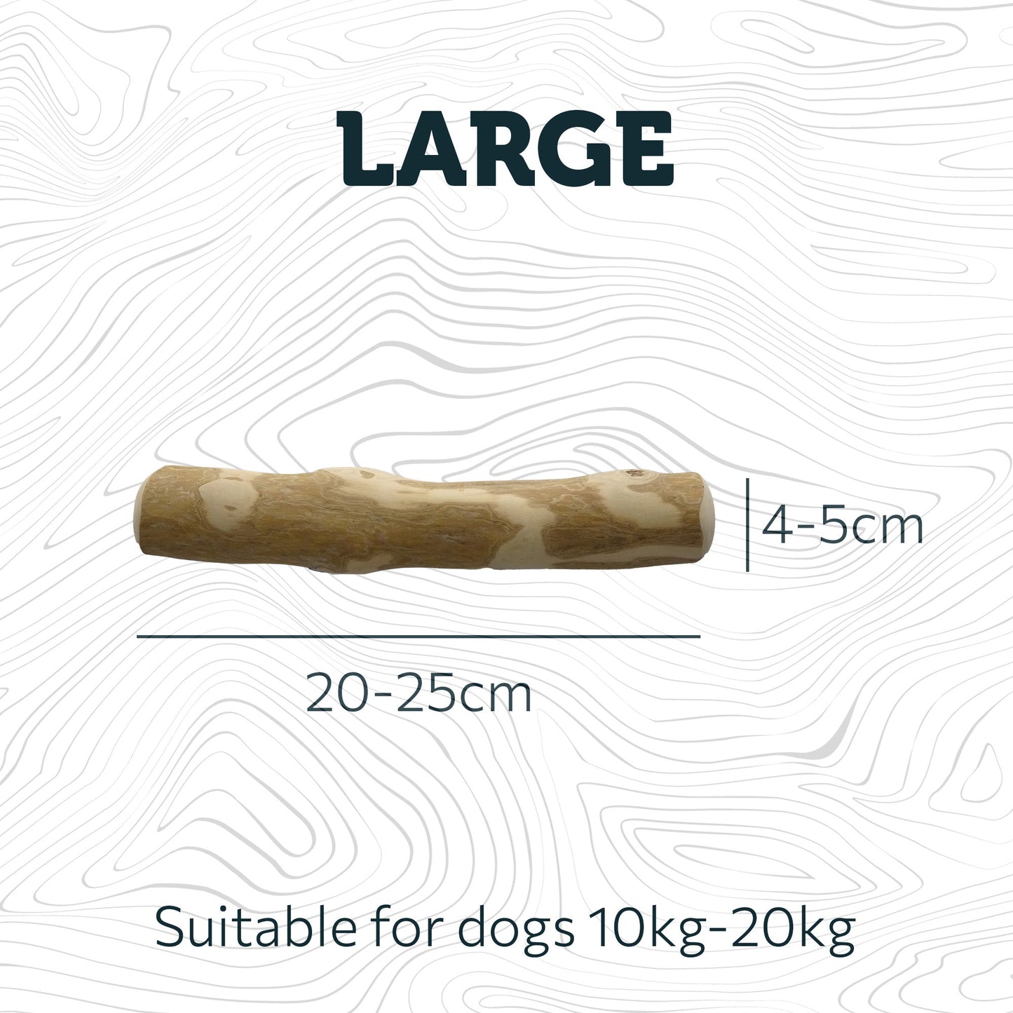 Natural Coffee Wood Dog Chews - The Bark Market