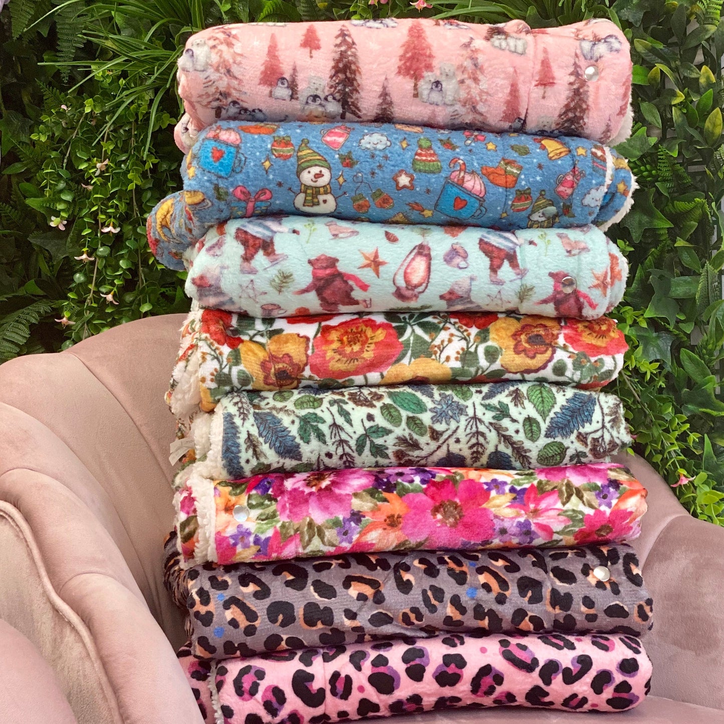 Blushing Leopard Snuggle Blanket - The Bark Market