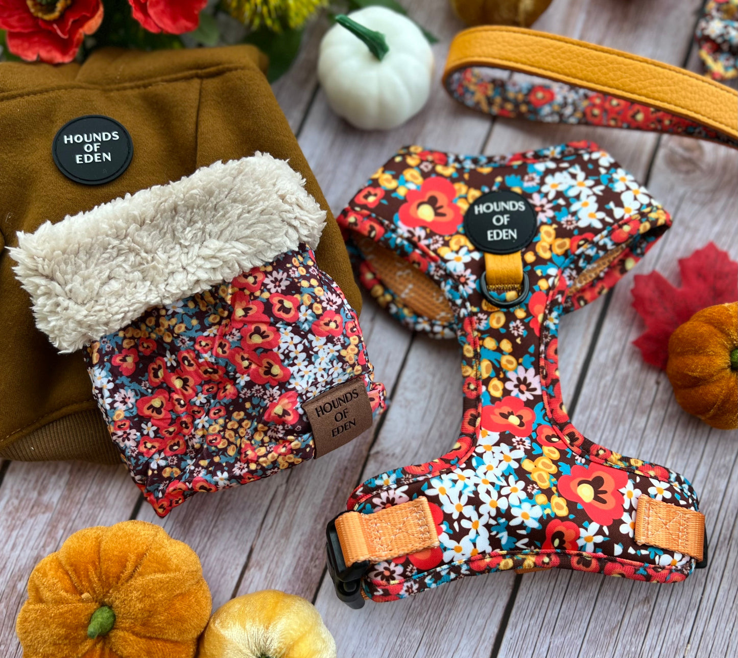 Retro Bloom Dog Harness (XXS & XS) - The Bark Market