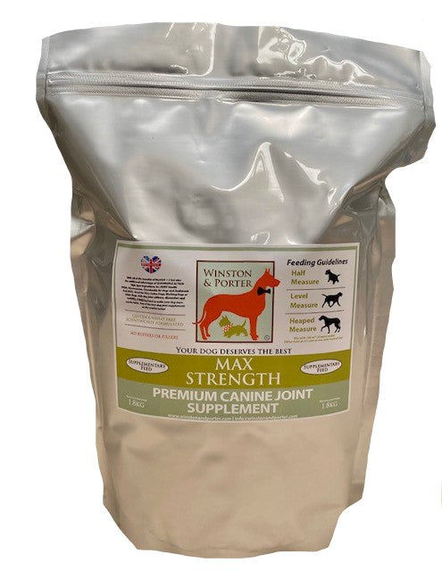 Max Strength Premium Canine Joint Supplement - Adult Working & Performance From - The Bark Market