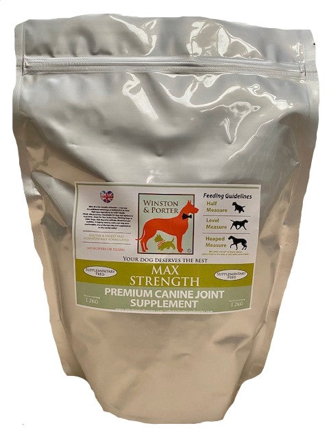 Max Strength Premium Canine Joint Supplement - Adult Working & Performance From - The Bark Market
