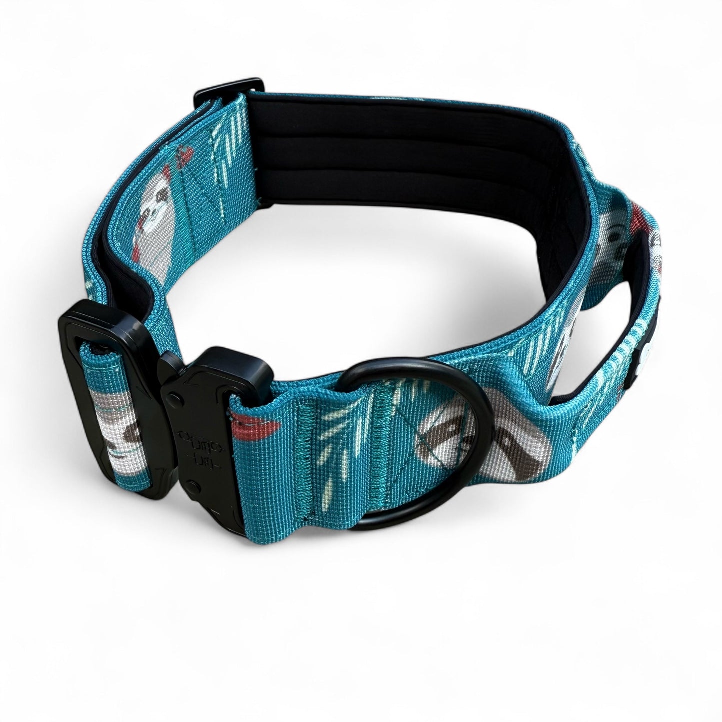 Lazy Sloth Tactical Dog Collar with Handle – Durable & Stylish for Large Dogs - The Bark Market