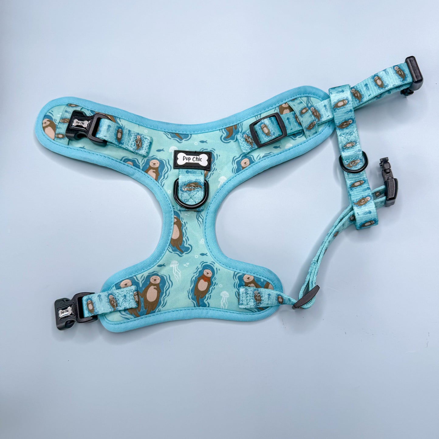 Otterly Lovely Step-in Adjustable harness (XXS-XS) 🦦💙 - The Bark Market