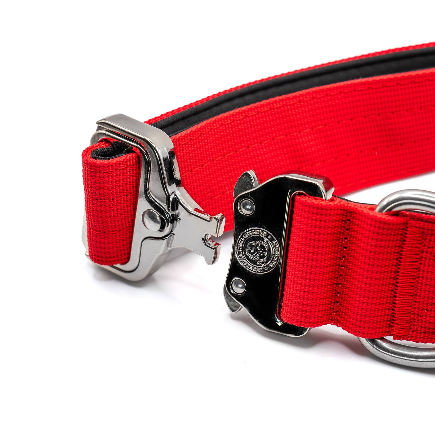 4cm Nylon BTactical™ Collar | Citrus Red - The Bark Market