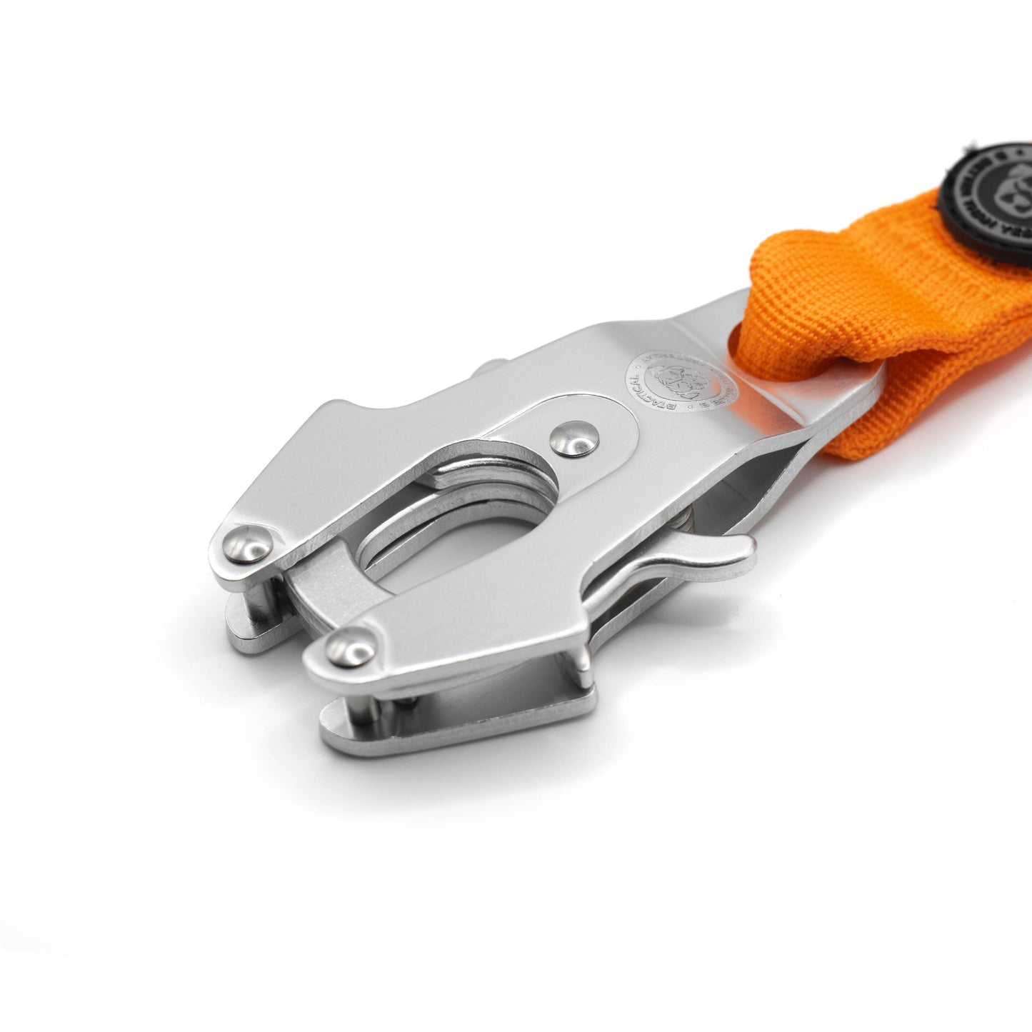 Nylon BTactical™ Frog Clip Lead | Citrus Orange - The Bark Market