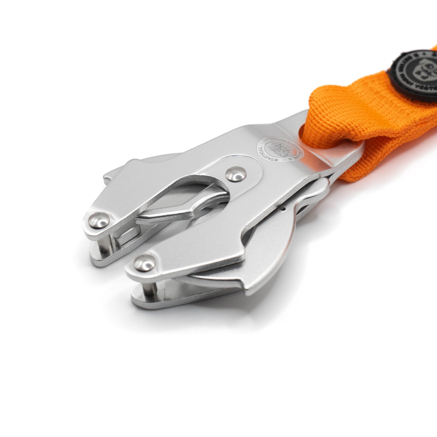 Nylon BTactical™ Frog Clip Lead | Citrus Orange - The Bark Market