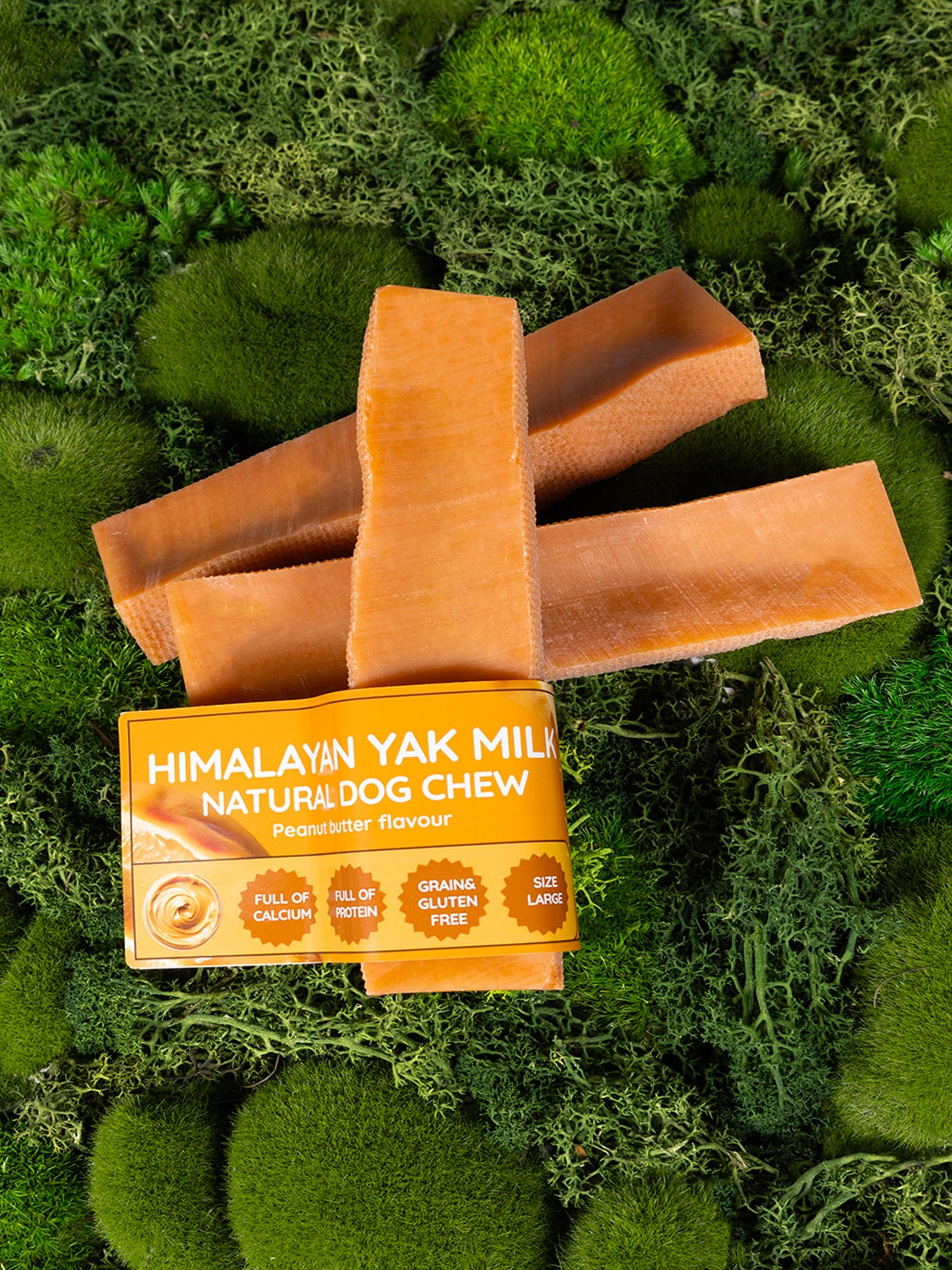Peanut Butter Yak Dog Chew - The Bark Market