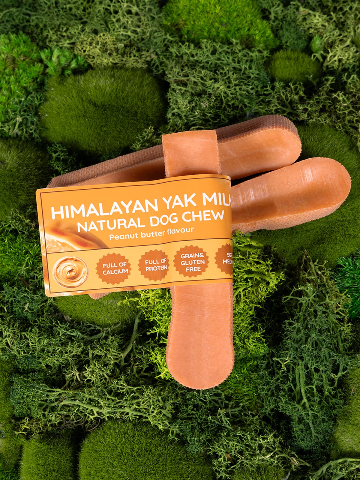 Peanut Butter Yak Dog Chew - The Bark Market