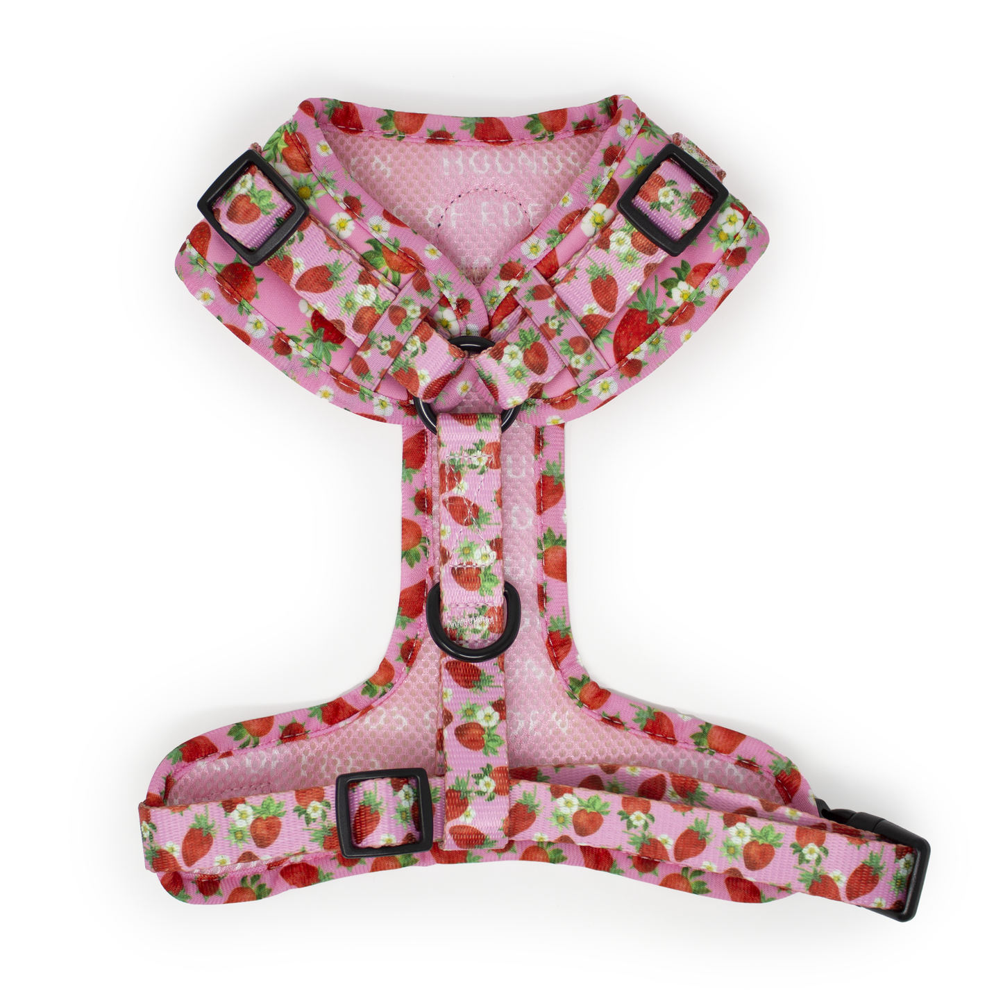 Strawberry Patch Design Dog Harness - The Bark Market