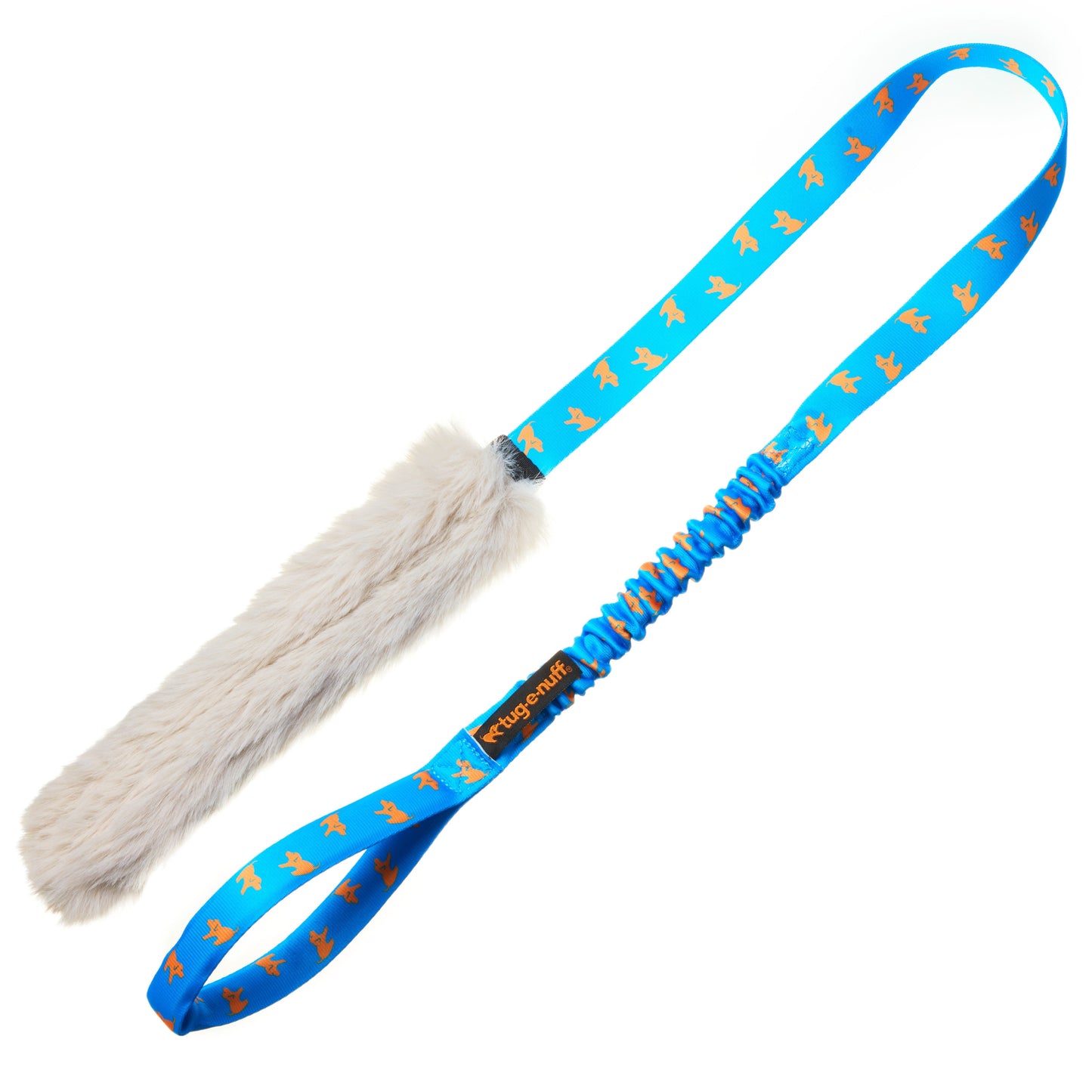 Faux Fur Bungee Chaser Tug - The Bark Market