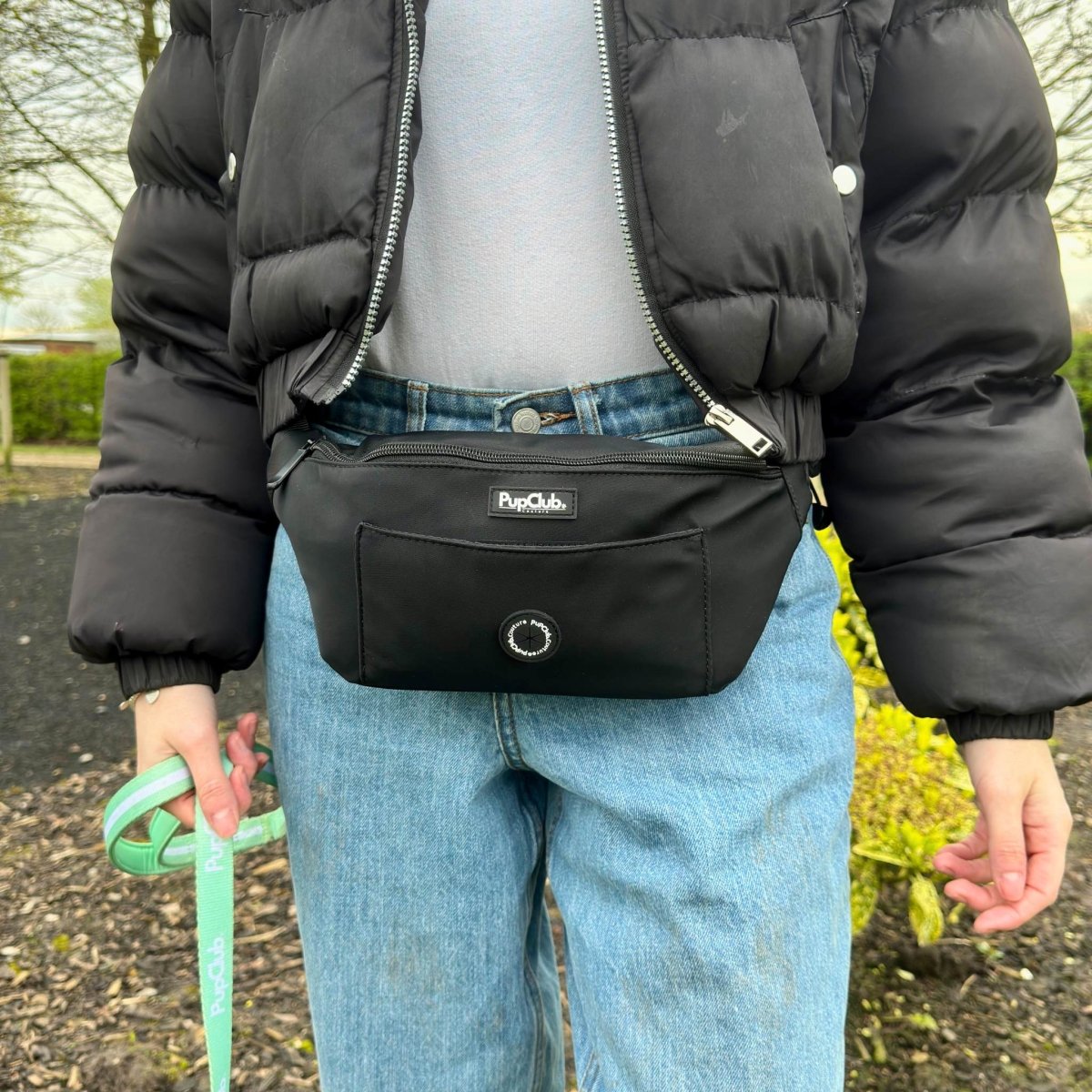 Dog Walking Bum Bag - Black - The Bark Market