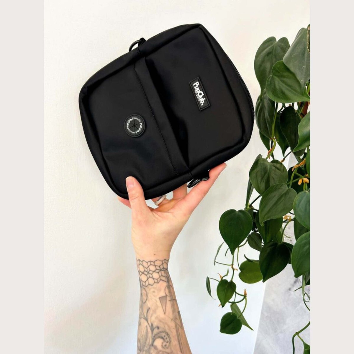 Mini Dog Walking Bag - Black - The Bark Market