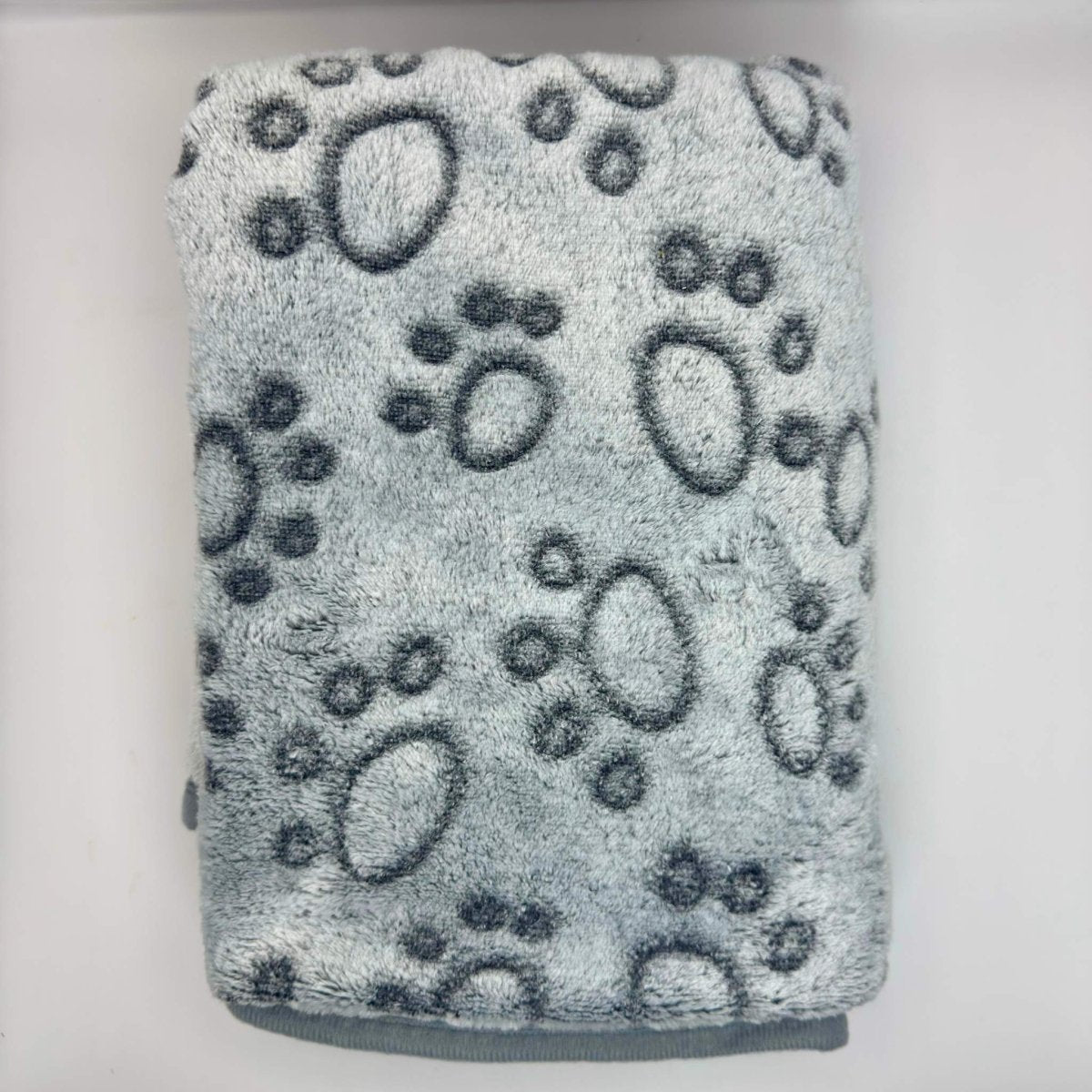 Dog Blanket - Grey Paws - The Bark Market