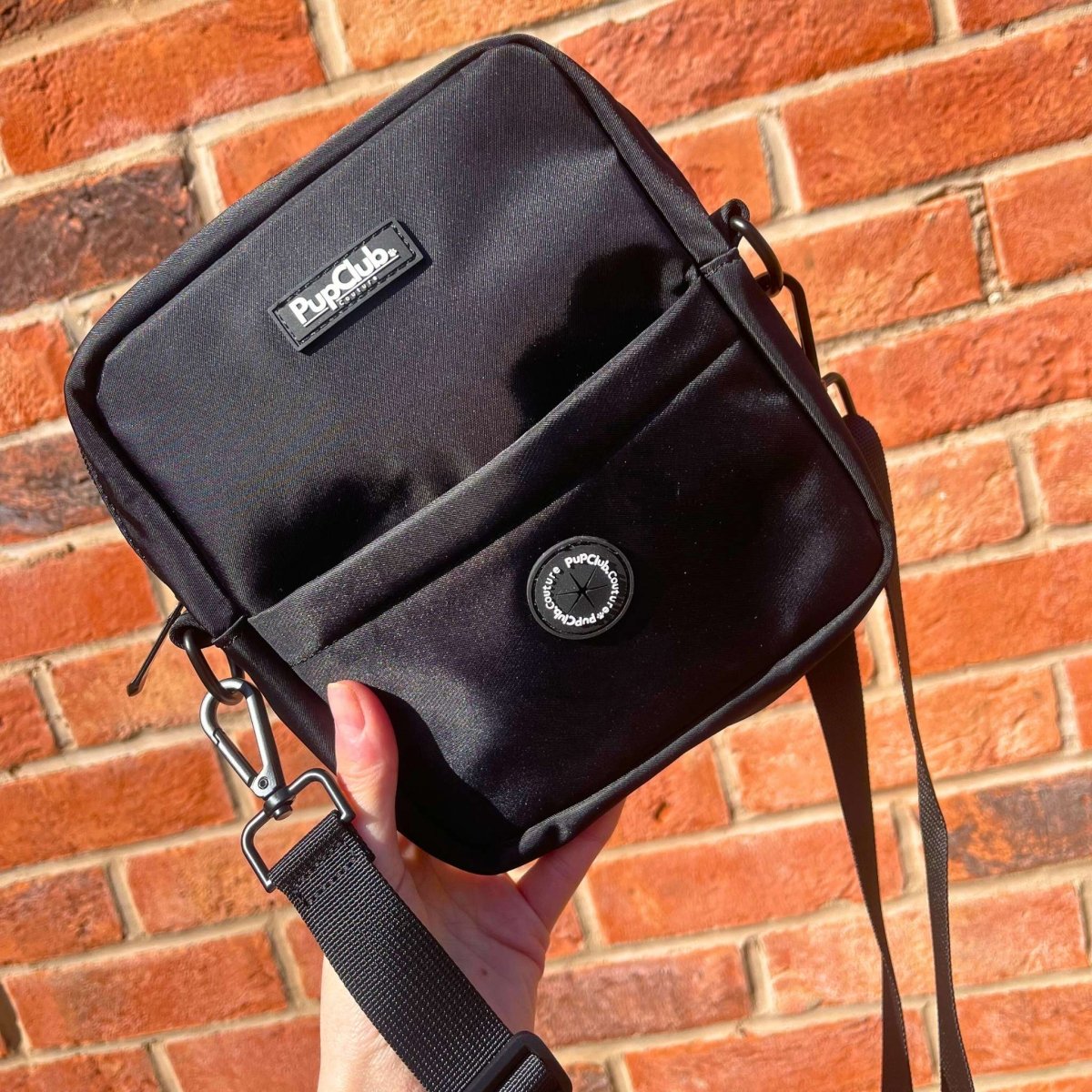 Mini Dog Walking Bag - Black - The Bark Market