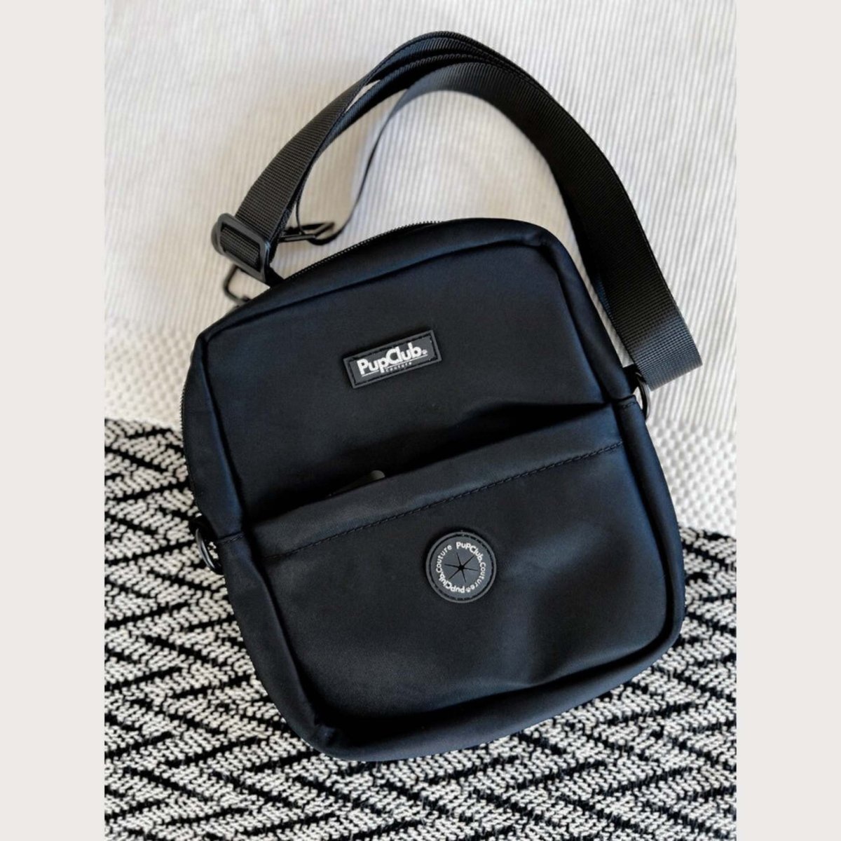 Mini Dog Walking Bag - Black - The Bark Market