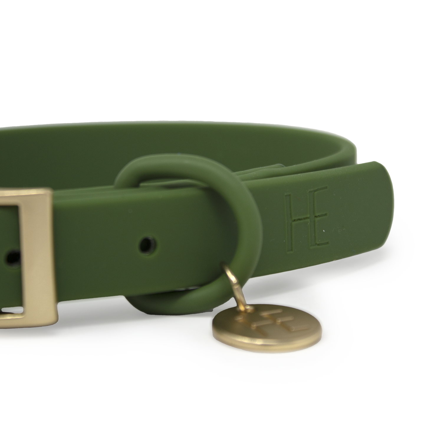 Forest Green 'All Weather' Dog Collar - The Bark Market