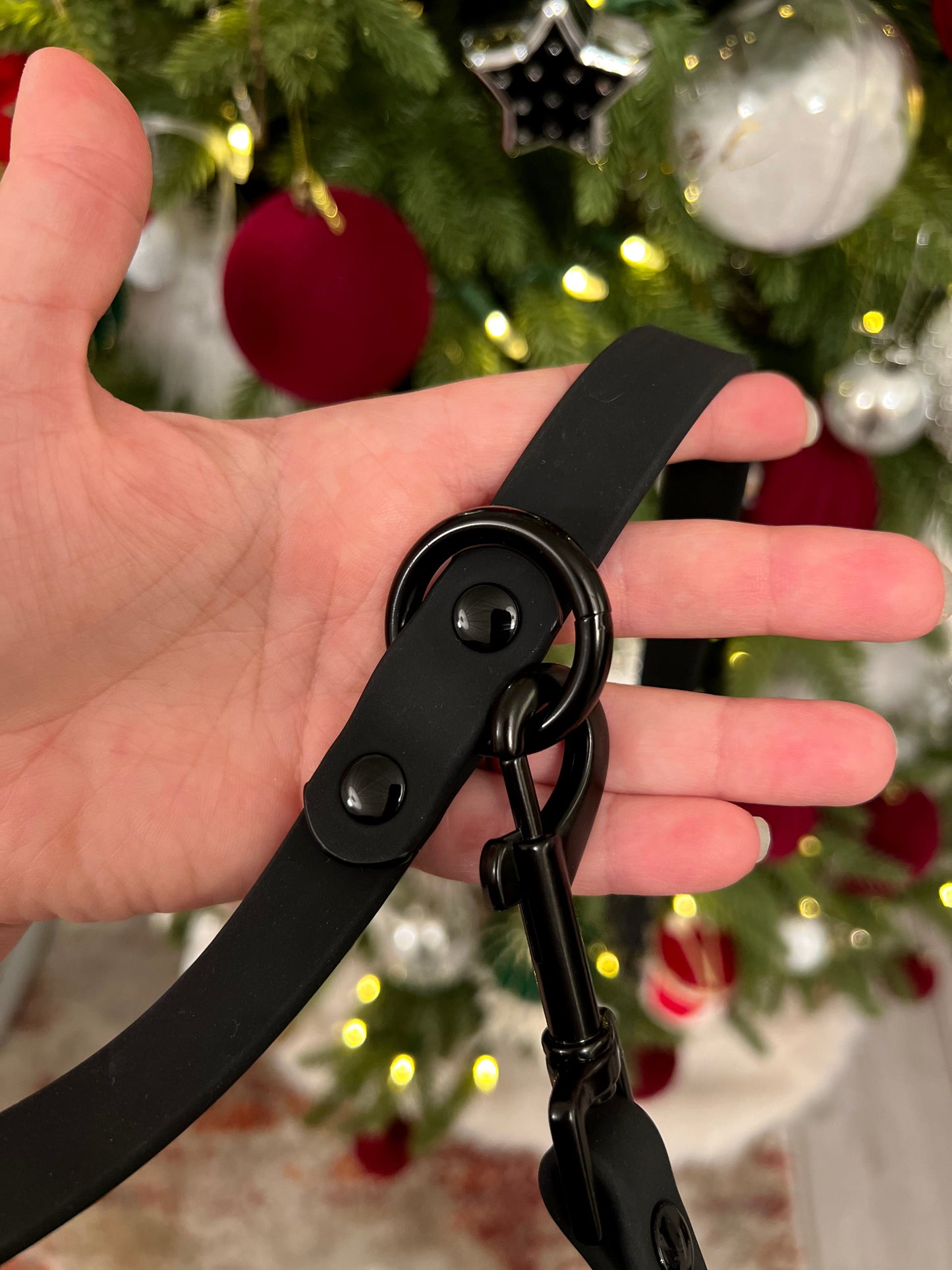 Black Waterproof 2m Training Lead - The Bark Market