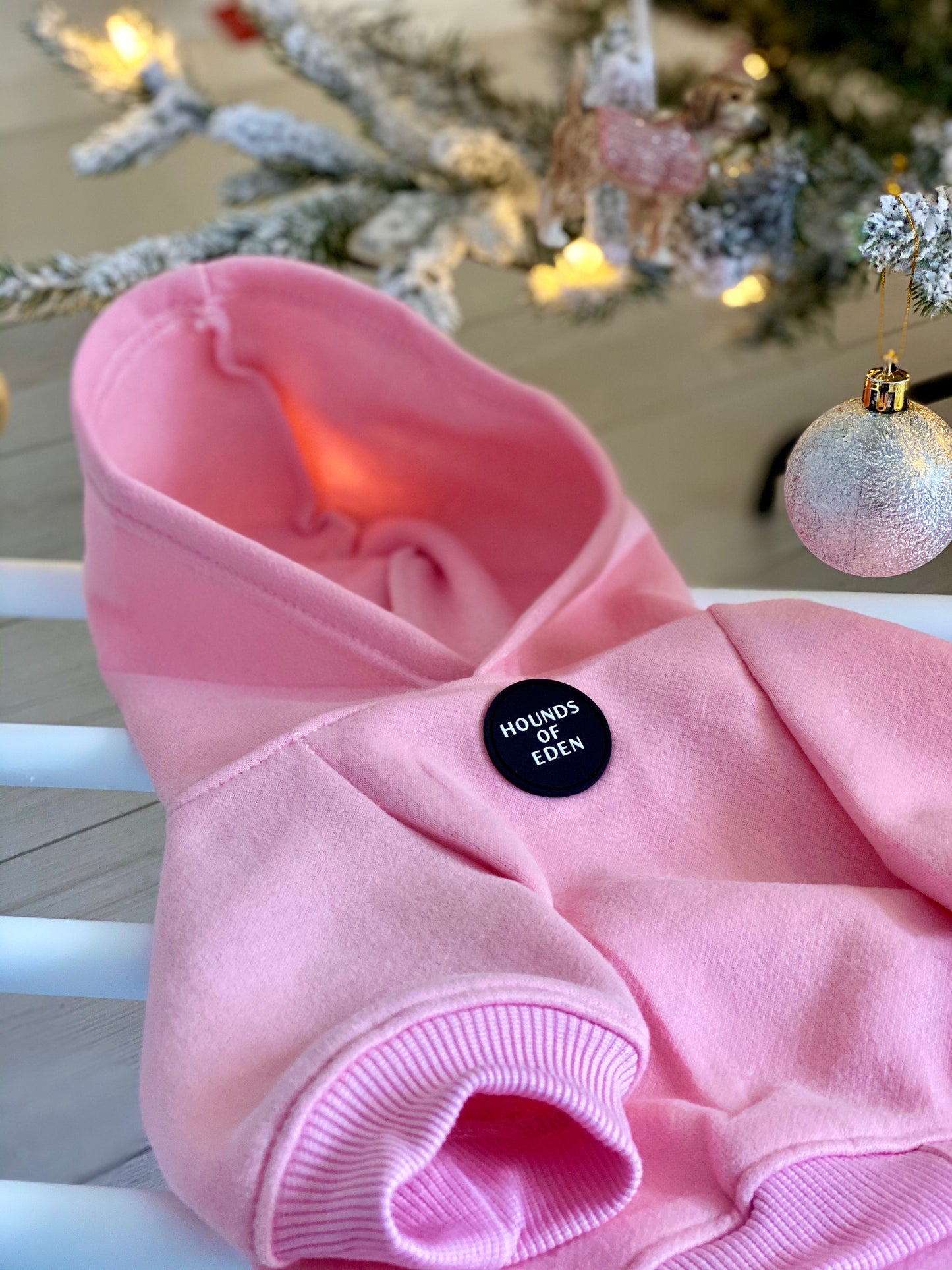 Dog Hoodie - Light Pink - The Bark Market