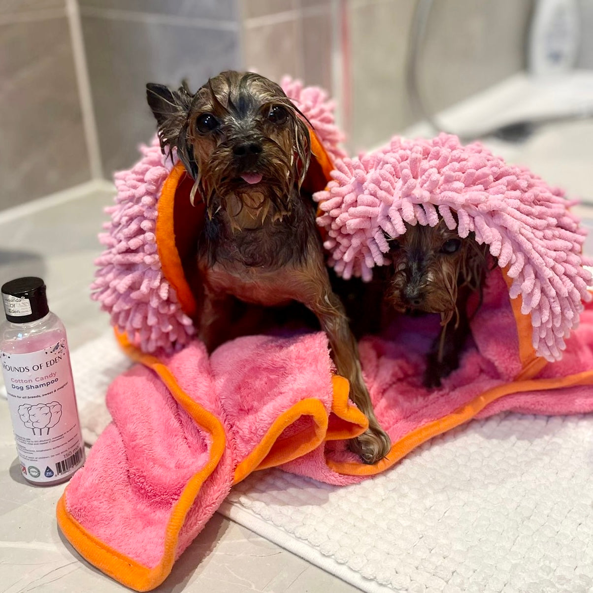 Florentina - Dog Towel + Carry Bag - The Bark Market