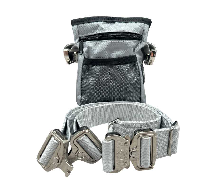 The BTactical™ Dog Walking Treat Bag | Misty Grey - The Bark Market
