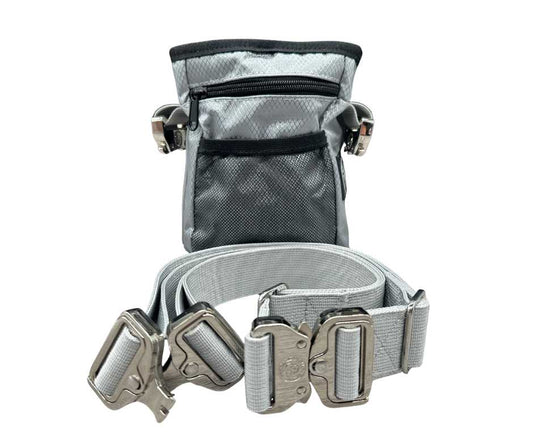 The BTactical™ Dog Walking Treat Bag | Misty Grey - The Bark Market