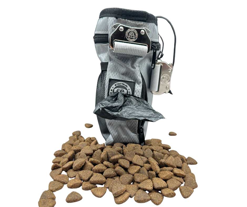 The BTactical™ Dog Walking Treat Bag | Misty Grey - The Bark Market