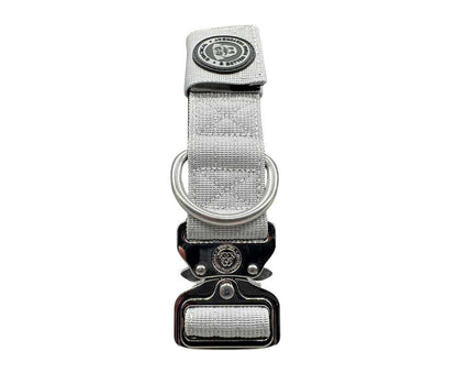 4cm Nylon BTactical™ Tracker Collar | Misty Grey - The Bark Market