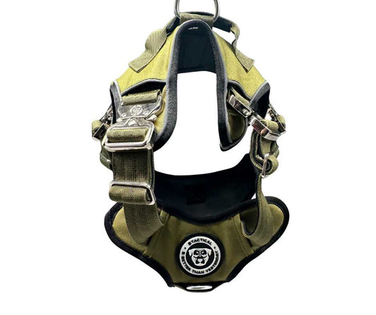 The No Pull Ultimate BTactical™ Harness | Khaki Green - The Bark Market