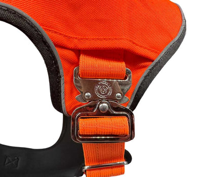 The No Pull Ultimate BTactical™ Harness | Citrus Orange - The Bark Market