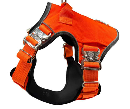 The No Pull Ultimate BTactical™ Harness | Citrus Orange - The Bark Market