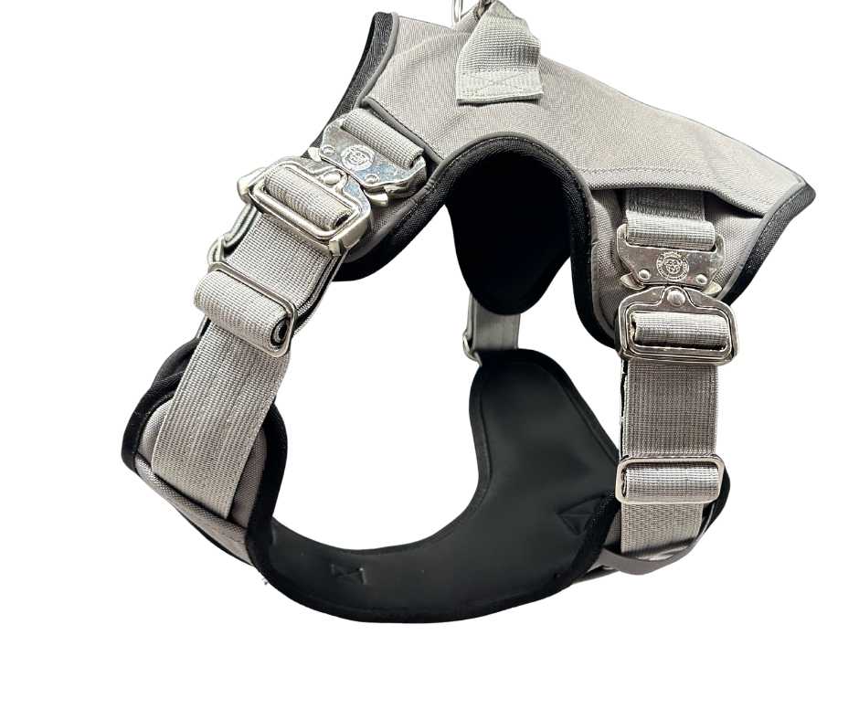 The No Pull Ultimate BTactical™ Harness | Misty Grey - The Bark Market