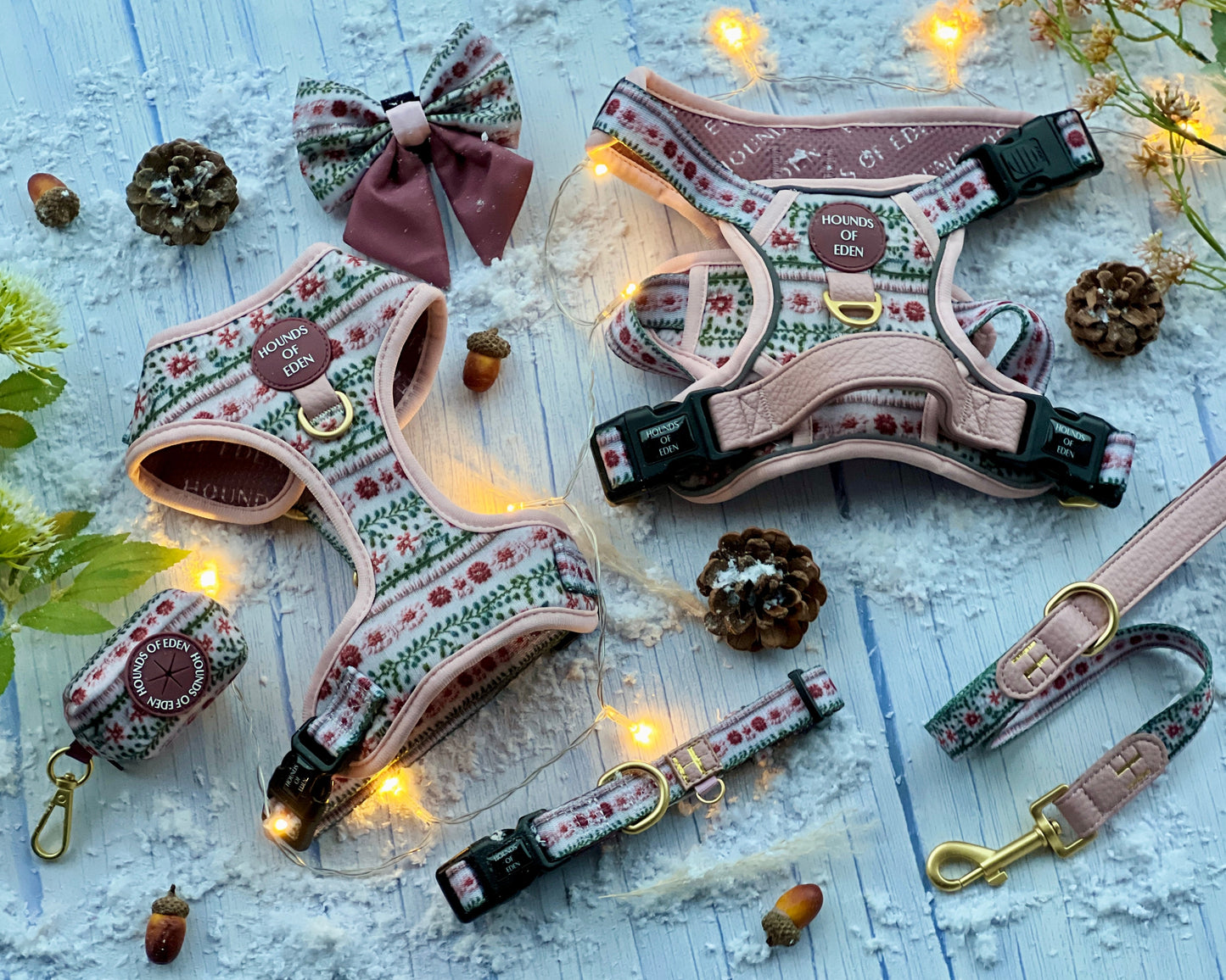 Bella's Jumper Dog Collar + Tag Holder - The Bark Market