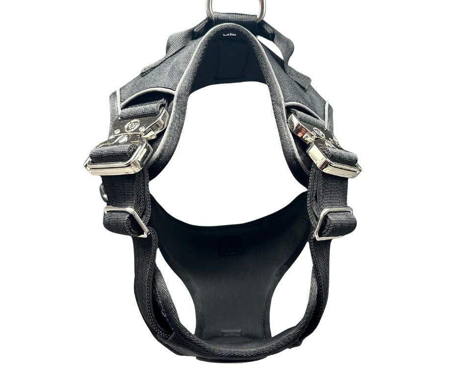 The No Pull Ultimate BTactical™ Harness | Midnight Black - The Bark Market
