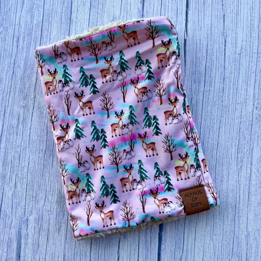 Aurora Nights - Pink Penguin Dog Snood - The Bark Market