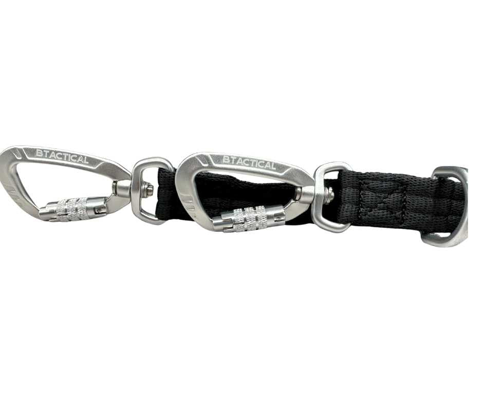 Nylon BTactical™ Training Lead | Midnight Black - The Bark Market