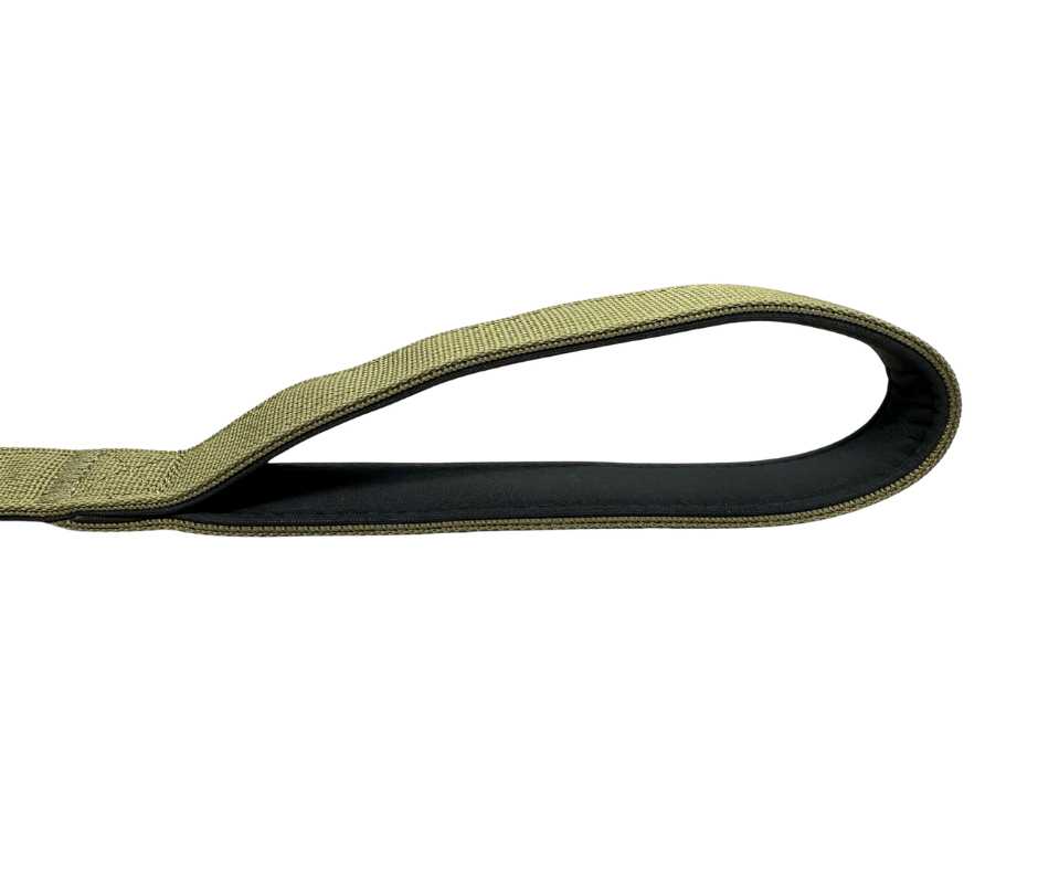 Nylon BTactical™ Carabiner Clip Lead | Khaki Green - The Bark Market