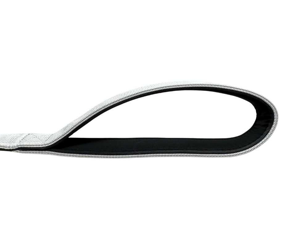 Nylon BTactical™ Carabiner Clip Lead | Misty Grey - The Bark Market