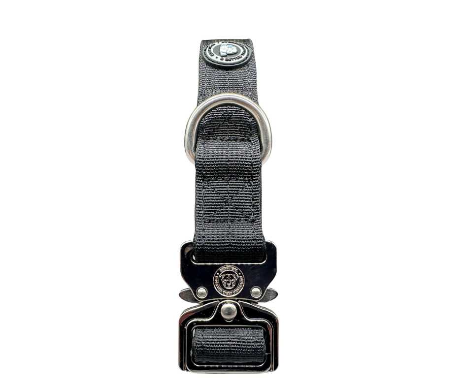 2.5cm Nylon BTactical™ Collar | Midnight Black - The Bark Market