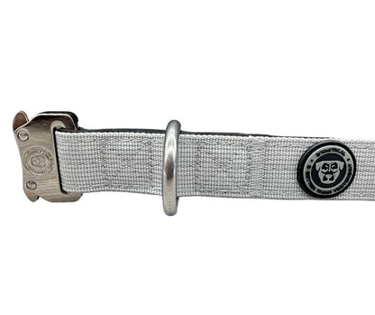 2.5cm Nylon BTactical™ Collar | Misty Grey - The Bark Market