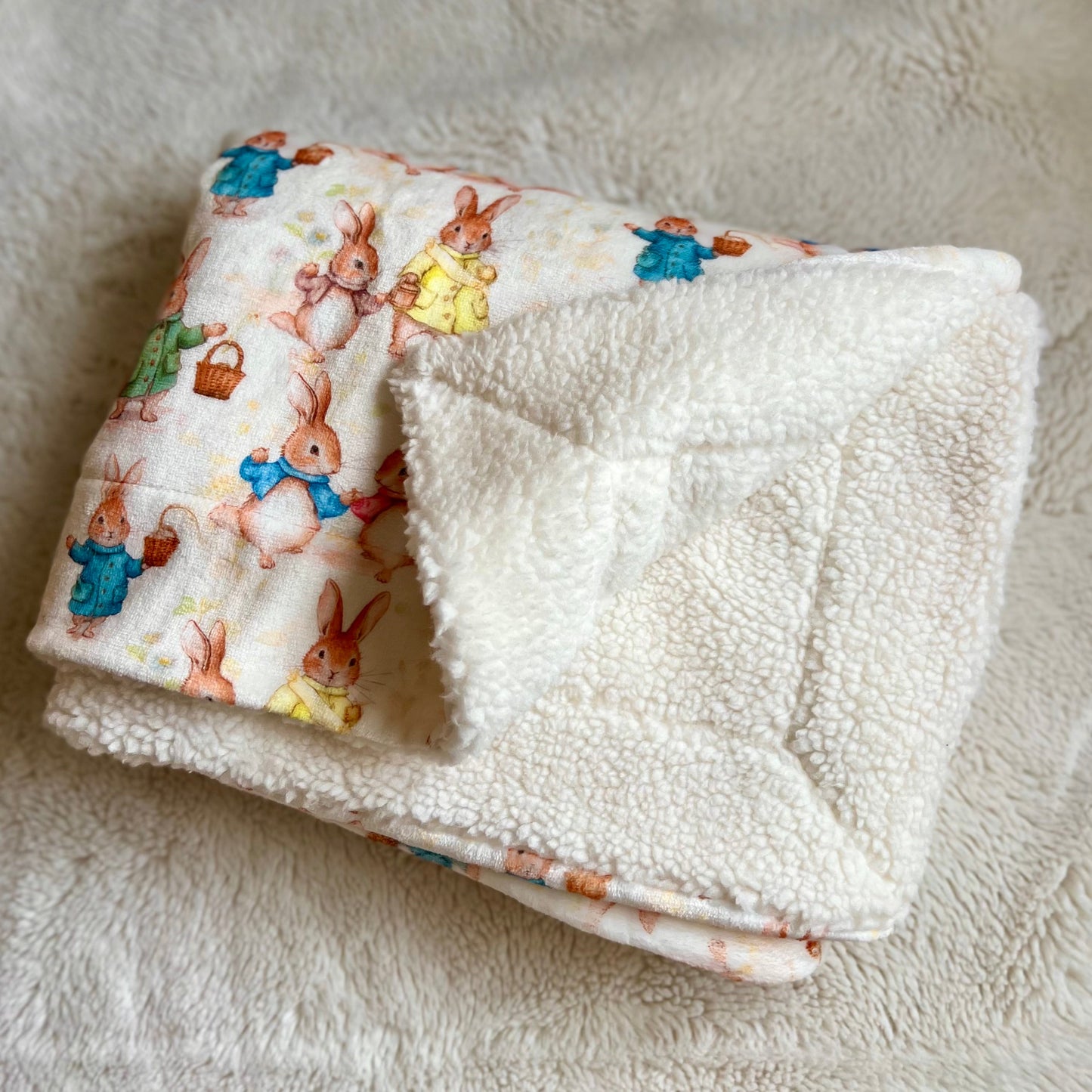 Bunny Tales Design Dog Snuggle Blanket - The Bark Market