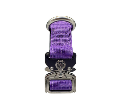 Puppy Nylon BTactical™ Collar | Lavender Purple - The Bark Market