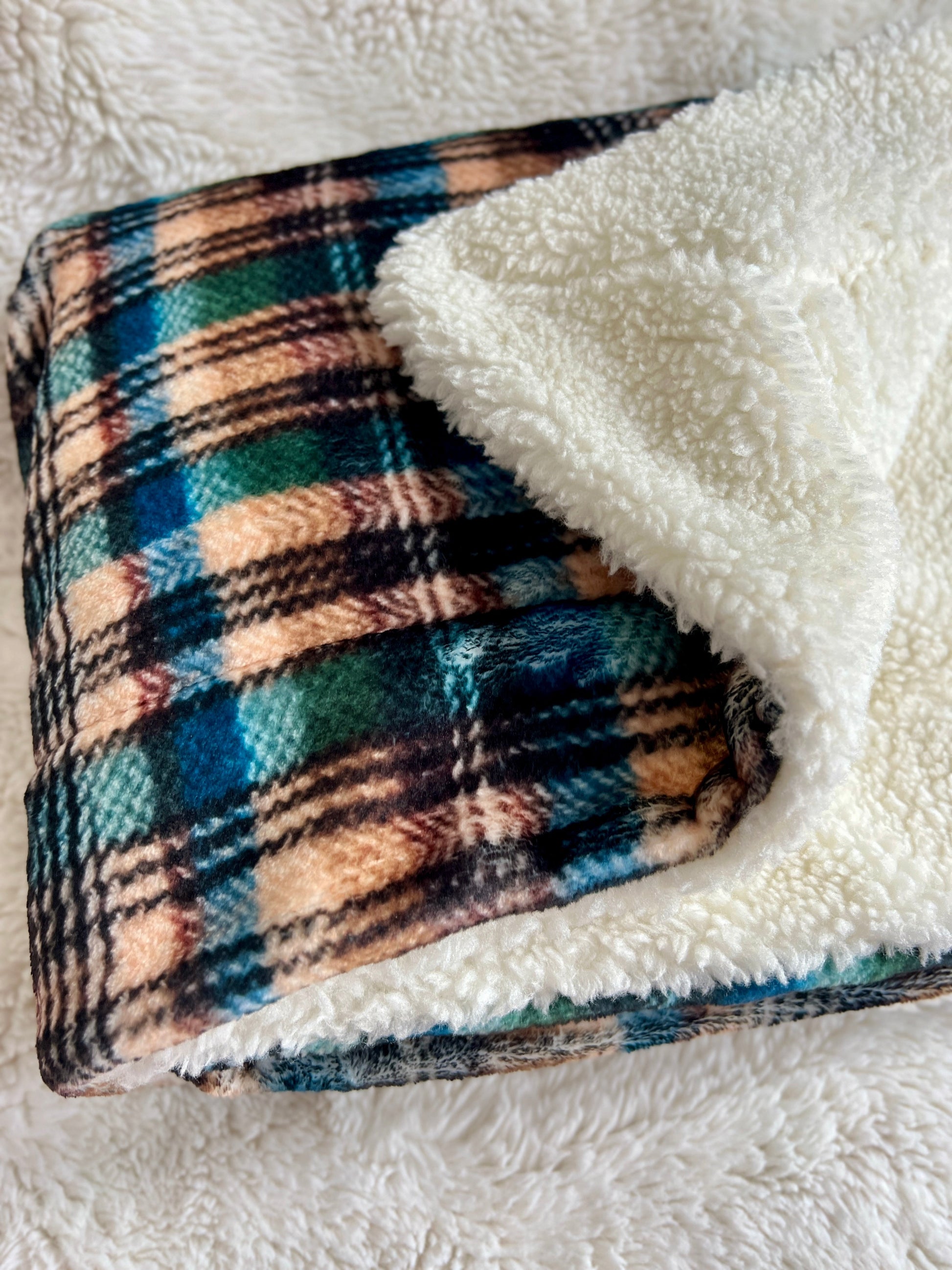 Oak Forest Plaid Snuggle Blanket - The Bark Market