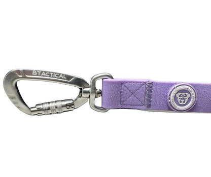 PVC BTactical™ Carabiner Clip Lead | Pastel Purple - The Bark Market